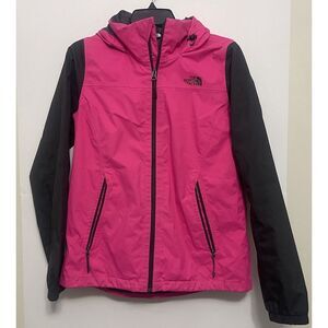 The North Face Jacket Womens Medium Resolve Plus Pink Softshell Outdoor